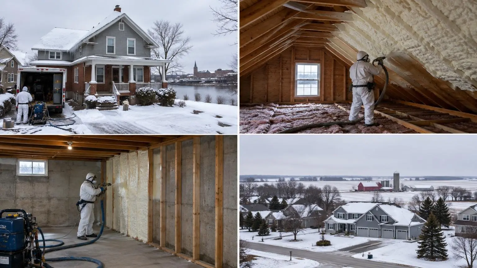 Spray Foam Insulation in Appleton, WI